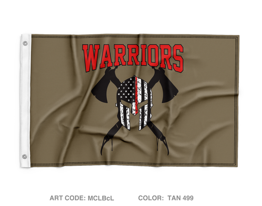 HHC, 19TH EN BN Wall Flag - MCLBcL