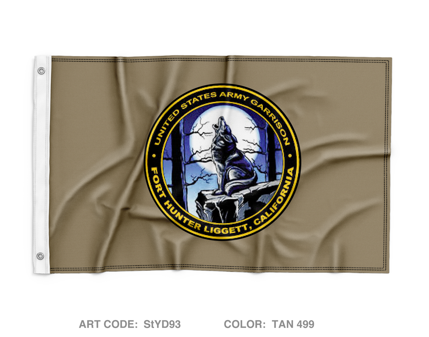 102D Training Division Wall Flag - StYD93