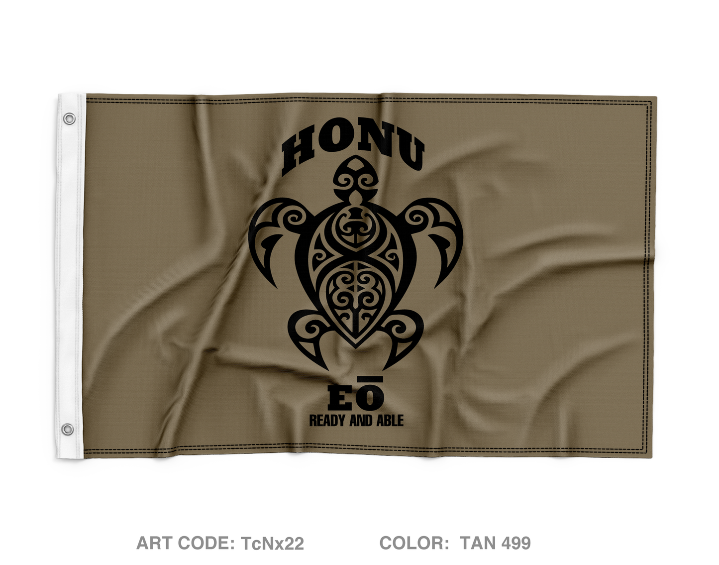 HHC, 411 EN BN Wall Flag - TcNx22