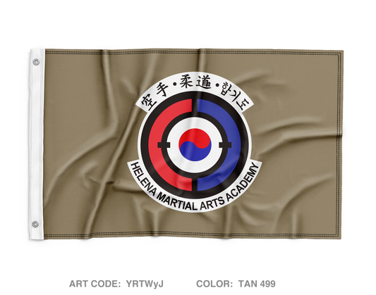 Helena Martial Arts Academy Wall Flag - YRTWyJ