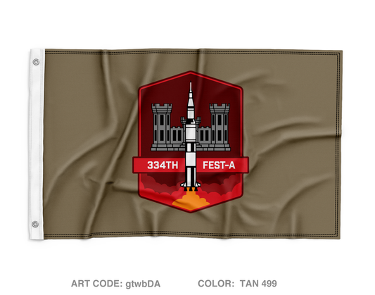 334th FEST-A Store 1 Wall Flag - gtwbDA