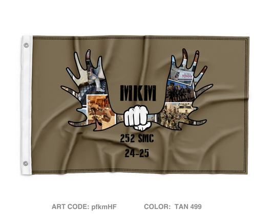 252SMC Wall Flag - pfkmHF