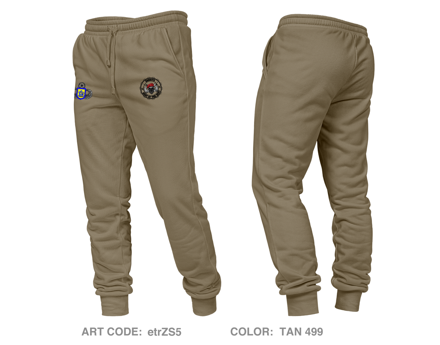 B Co, 173rd BSB (A), 173rd IBCT (A) Core Unisex Performance Joggers - etrZS5