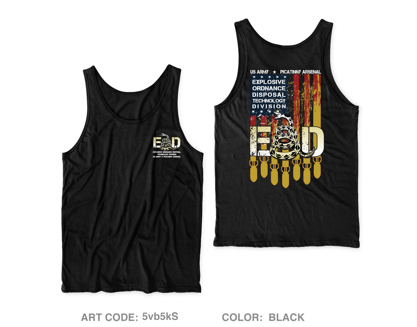 Explosive Ordnance Disposal Technology Division (EOD) Core Men's Performance Tank Top - 5vb5kS