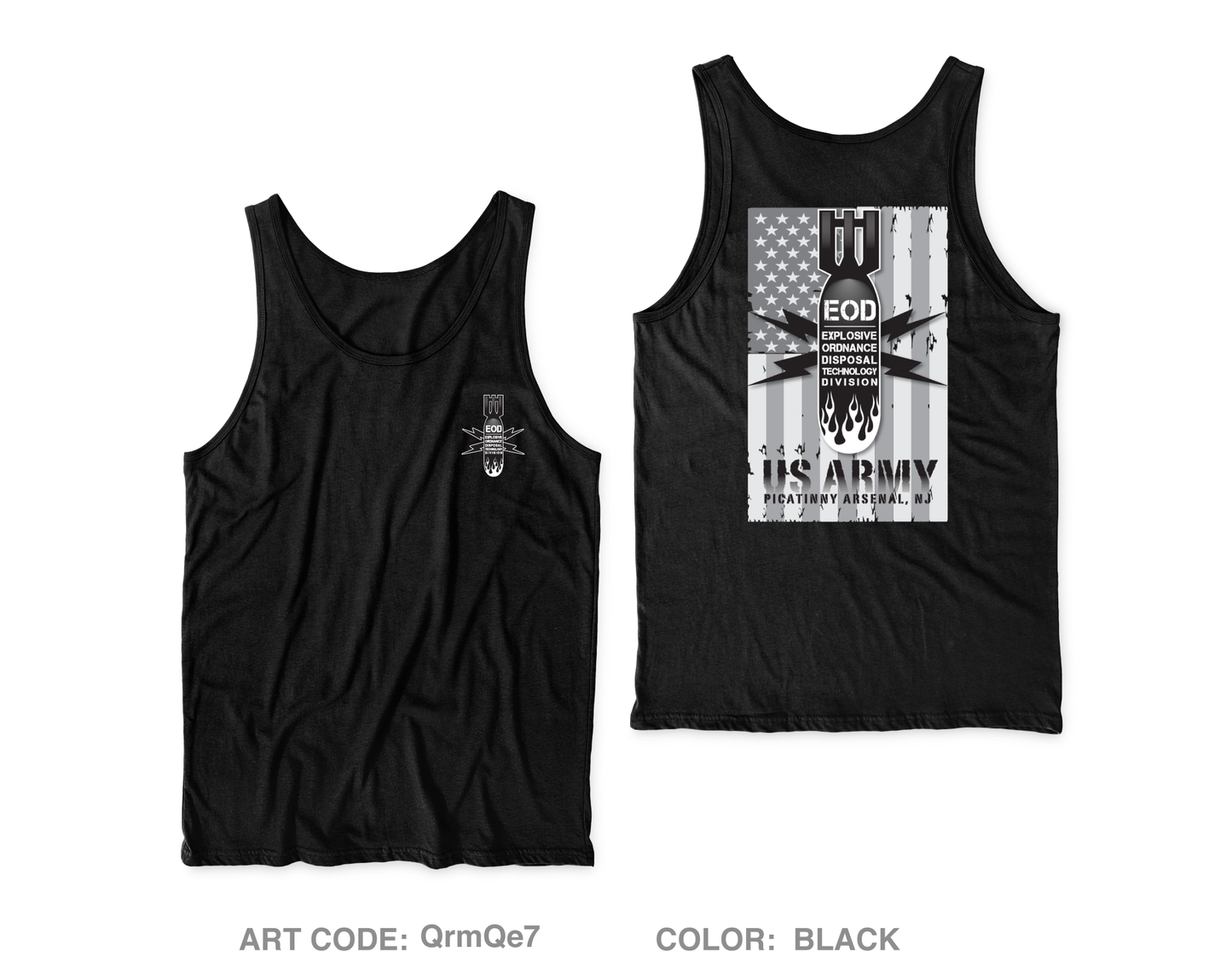 Explosive Ordnance Disposal Technology Division (EOD) Core Men's Performance Tank Top - QrmQe7