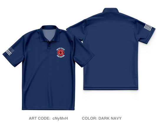 Ukiah Local 3686 Core Men's SS Performance Polo - cNyMvH