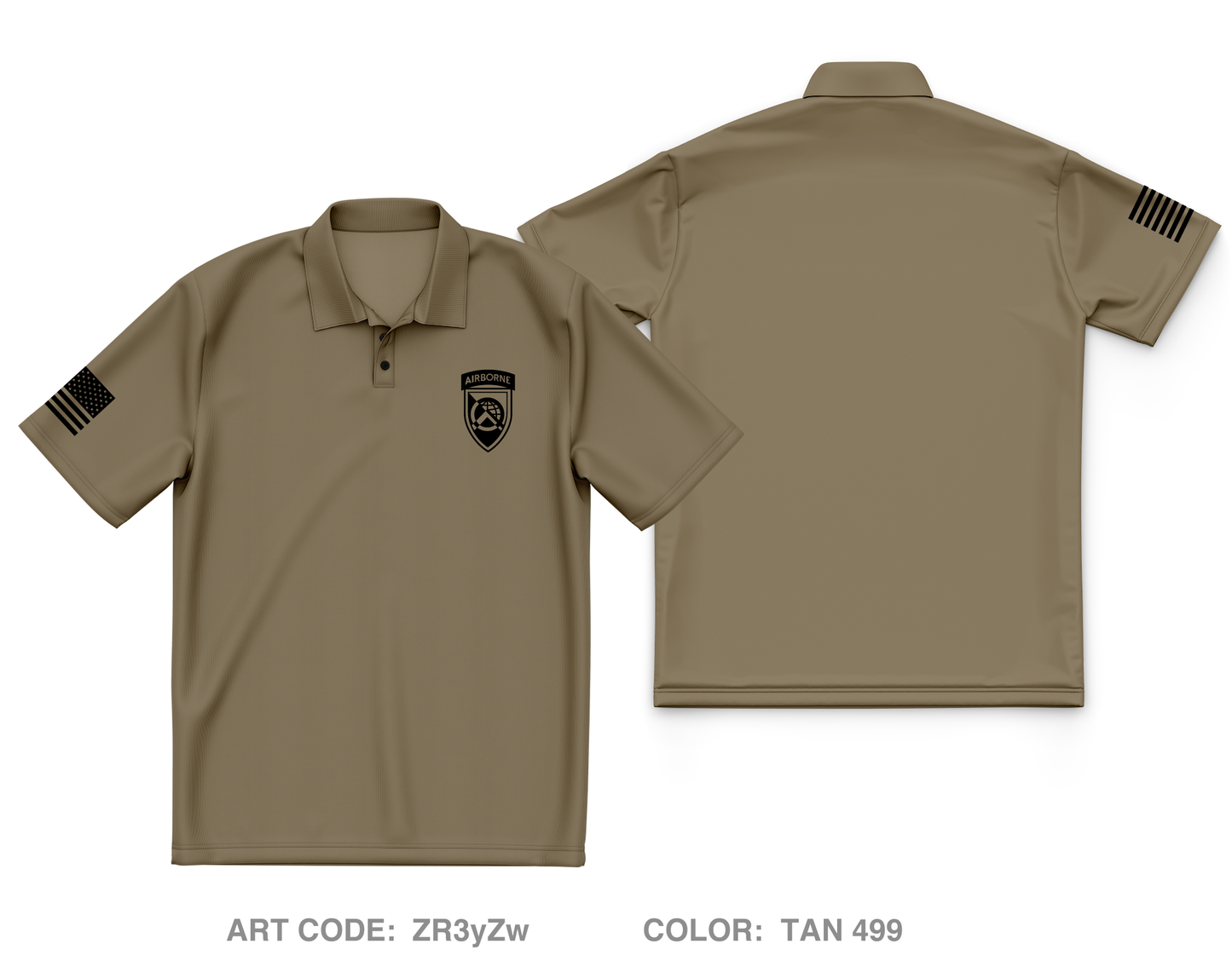 360th CA BDE (A) Core Men's SS Performance Polo - ZR3yZw