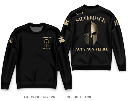 Silverback Tactical Core Men's Crewneck Performance Sweatshirt - 4Y7KVN