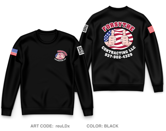 Forsythe Contracting LLC Core Men's Crewneck Performance Sweatshirt - reuLDx