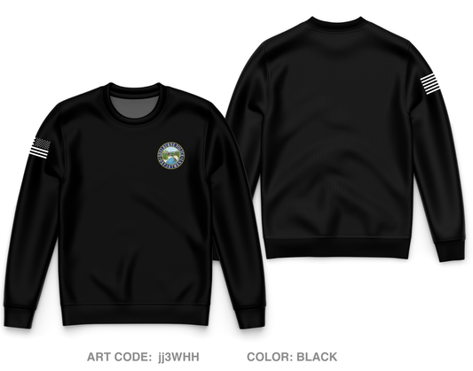 Shelburne Police Department Core Men's Crewneck Performance Sweatshirt - jj3WHH