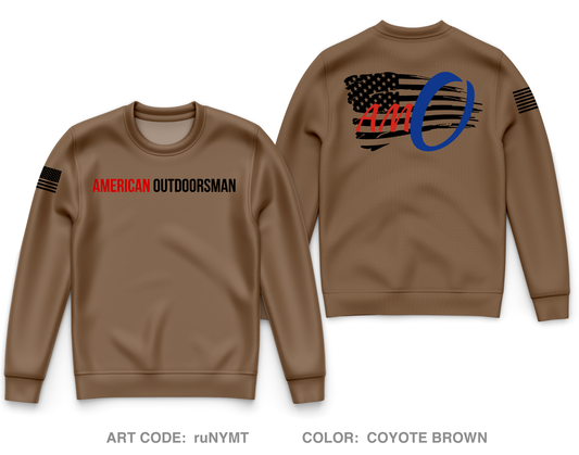 American Outdoorsman Core Men's Crewneck Performance Sweatshirt - ruNYMT