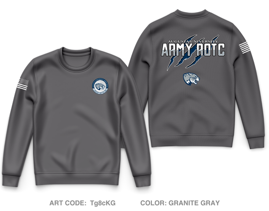 Augusta University Army ROTC Core Men's Crewneck Performance Sweatshirt - Tg8cKG