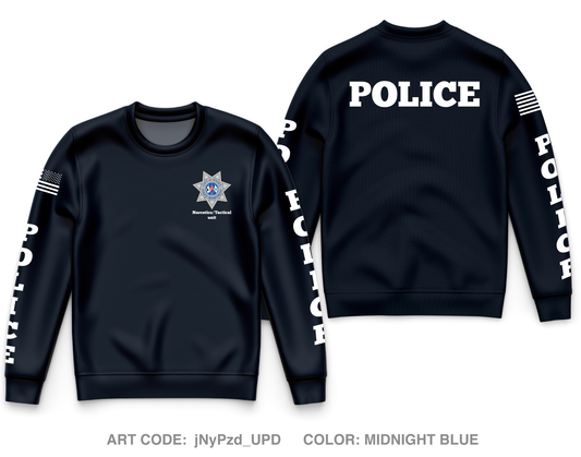 Joliet Police Department Core Men's Crewneck Performance Sweatshirt - jNyPzd_UPD