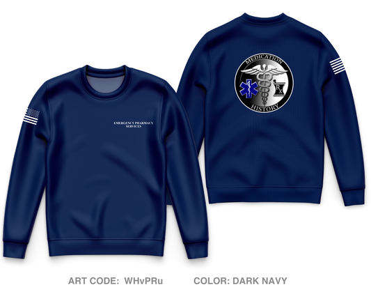 David Core Men's Crewneck Performance Sweatshirt - WHvPRu