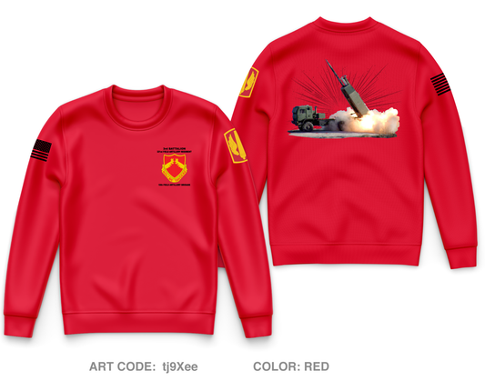 3-321 Field Artillery Regiment Core Men's Crewneck Performance Sweatshirt - tj9Xee