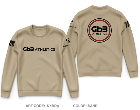 GB3 Athletics Core Men's Crewneck Performance Sweatshirt - KXfrDp