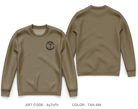 91st Missile Security Operations Squadron Core Men's Crewneck Performance Sweatshirt - Ay7vFh