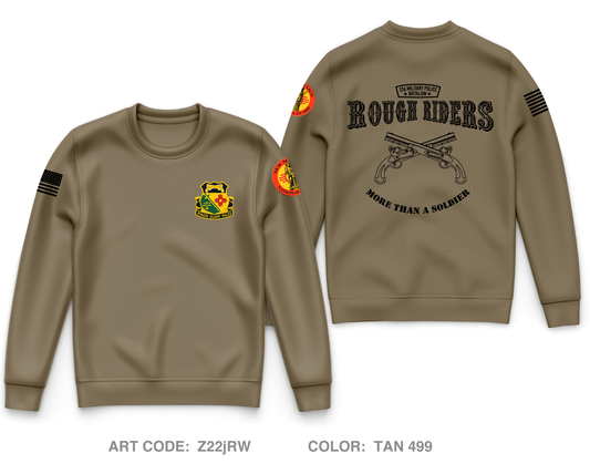 226th Military Police Battalion Core Men's Crewneck Performance Sweatshirt - Z22jRW