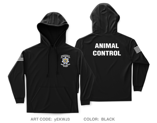 Animal Control Officer Core Men's Hooded Performance Sweatshirt - yEKWJ3