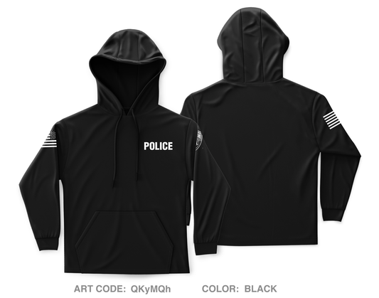 Lake Clarke Shores Police Dept Core Men's Hooded Performance Sweatshirt - QKyMQh