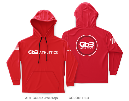 GB3 Athletics Core Men's Hooded Performance Sweatshirt - JWDAqN