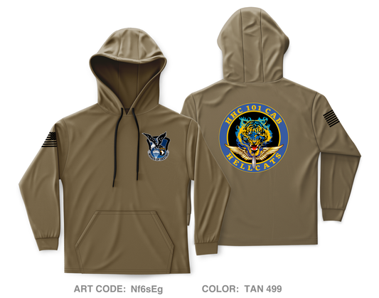 HHC BDE "Hellcats", 101st CAB Core Men's Hooded Performance Sweatshirt - Nf6sEg