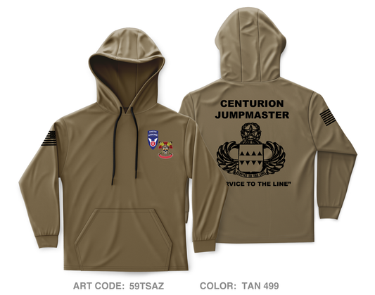 725 BSB Centurions Core Men's Hooded Performance Sweatshirt - 59TSAZ