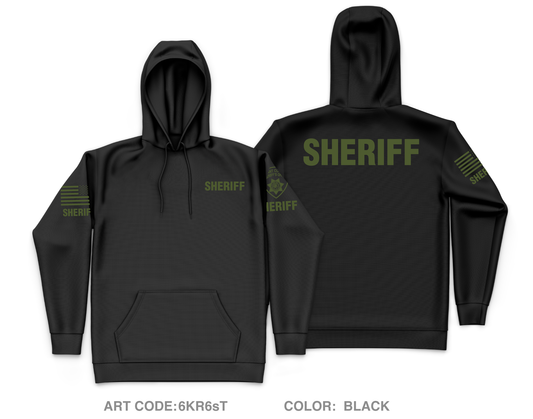 Grant County Sheriff's Office Core Men's Hooded Performance Sweatshirt - 6KR6sT