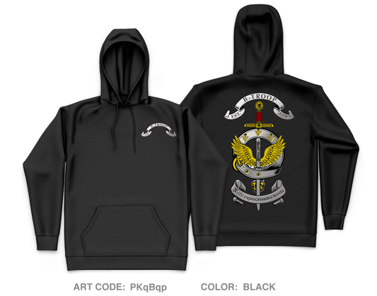 Joint Communications Unit, B Troop Core Men's Hooded Performance Sweatshirt - PKqBqp