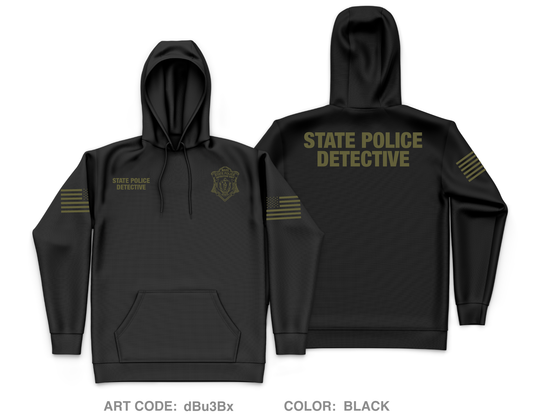 Northwestern District Anti-Crime Task Force Core Men's Hooded Performance Sweatshirt - dBu3Bx