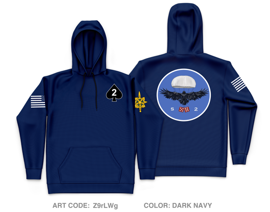 HHC, 2nd BN, 506th IN Regiment Core Men's Hooded Performance Sweatshirt - Z9rLWg