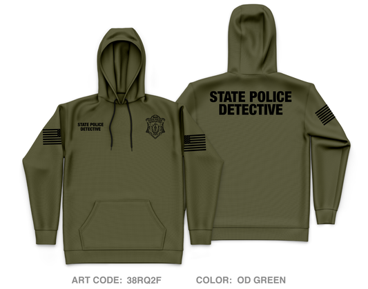 Northwestern District Anti-Crime Task Force Core Men's Hooded Performance Sweatshirt - 38RQ2F