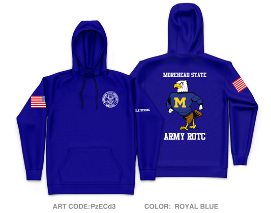 Morehead State ROTC Core Men's Hooded Performance Sweatshirt - PzECd3