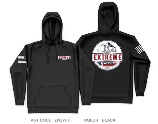 Extreme Adventures Core Men's Hooded Performance Sweatshirt - 2Wc7HT