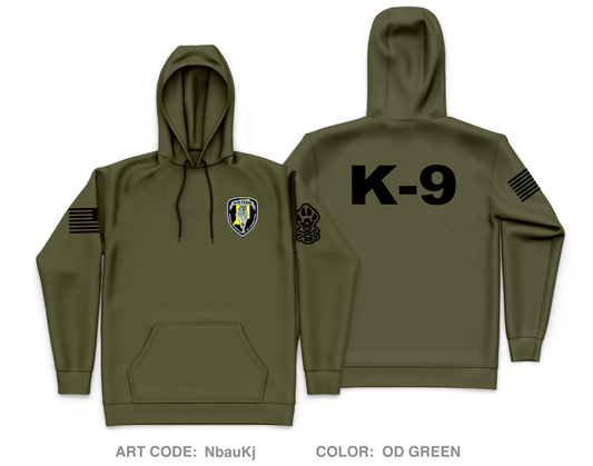 Putnamville K-9 Core Men's Hooded Performance Sweatshirt - NbauKj