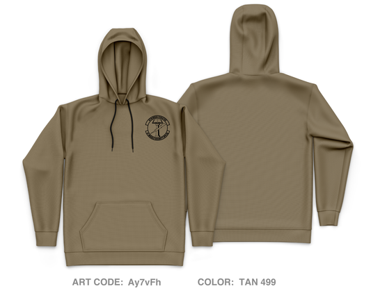 91st Missile Security Operations Squadron Core Men's Hooded Performance Sweatshirt - Ay7vFh