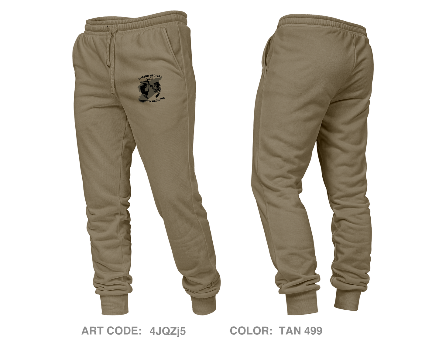 HHT 1-102nd Cav Medical Section Core Unisex Performance Joggers - 4JQZj5