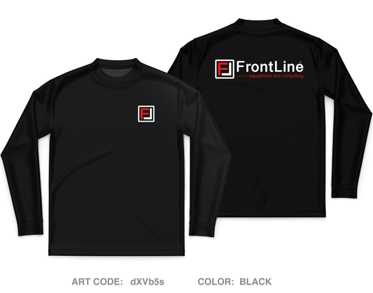 Frontline Equipment and Consulting Core Men's LS Performance Tee - dXVb5s