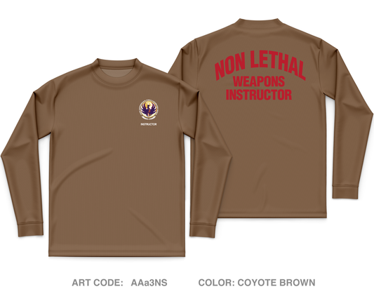 DoD Interservice Non-Lethal Weapons Instructor Course Fort Leonard Wood Core Men's LS Performance Tee - AAa3NS