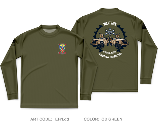 2nd Battalion 5th Marines Core Men's LS Performance Tee - EFrLdd