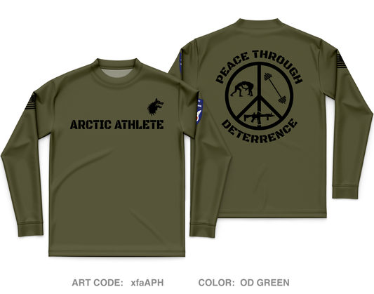 Arctic Athlete Program, 1|11 Arctic Airborne Core Men's LS Performance Tee - xfaAPH