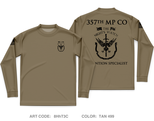 357th MP CO Core Men's LS Performance Tee - 8HhT3C