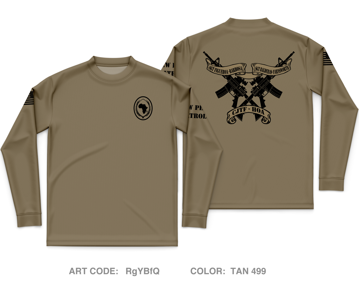 CJTF- HOA Core Men's LS Performance Tee - RgYBfQ