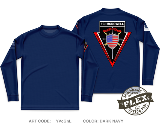 FCI McDowell DCT Core Men's LS Flex Performance Tee - YVcQnL