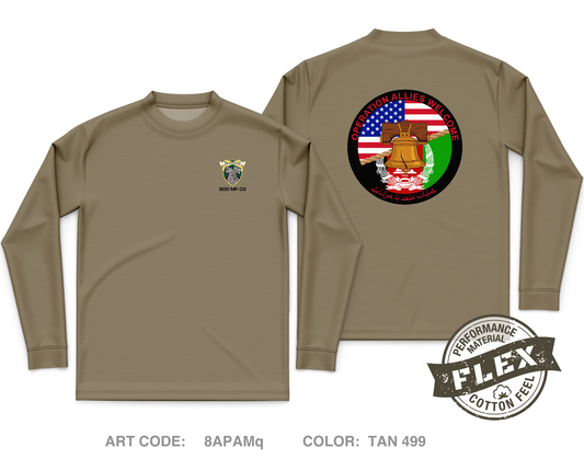 1/300th MP CO Core Men's LS Flex Performance Tee - 8APAMq