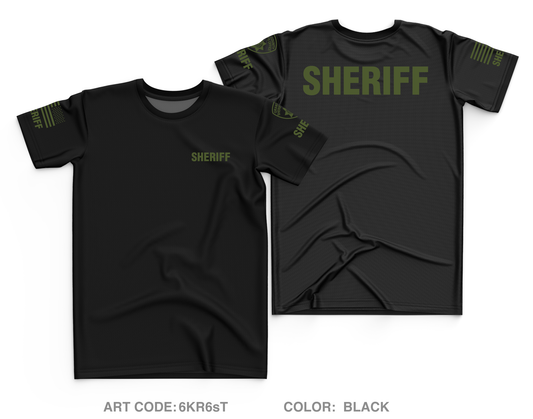 Grant County Sheriff's Office Core Men's SS Performance Tee - 6KR6sT