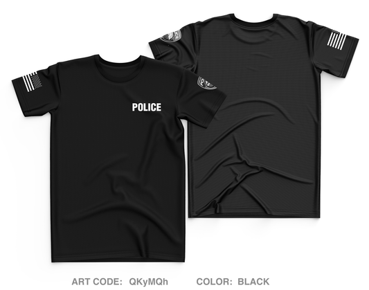 Lake Clarke Shores Police Dept Core Men's SS Performance Tee - QKyMQh