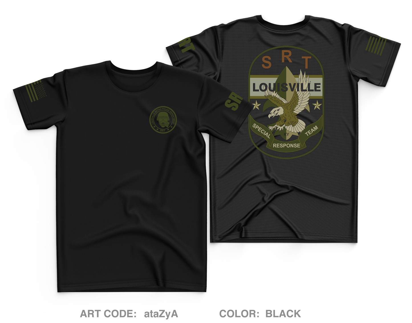 LMPD SRT Core Men's SS Performance Tee - ataZyA