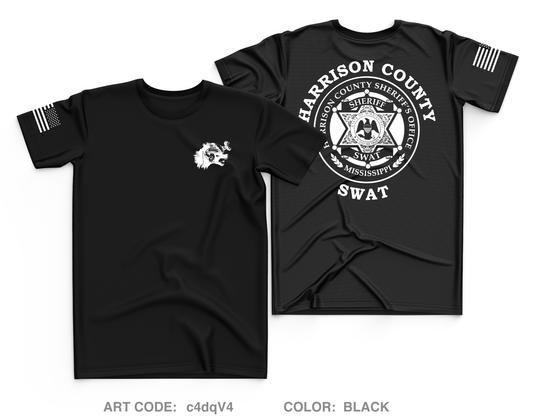 Harrison County SWAT Core Men's SS Performance Tee - c4dqV4