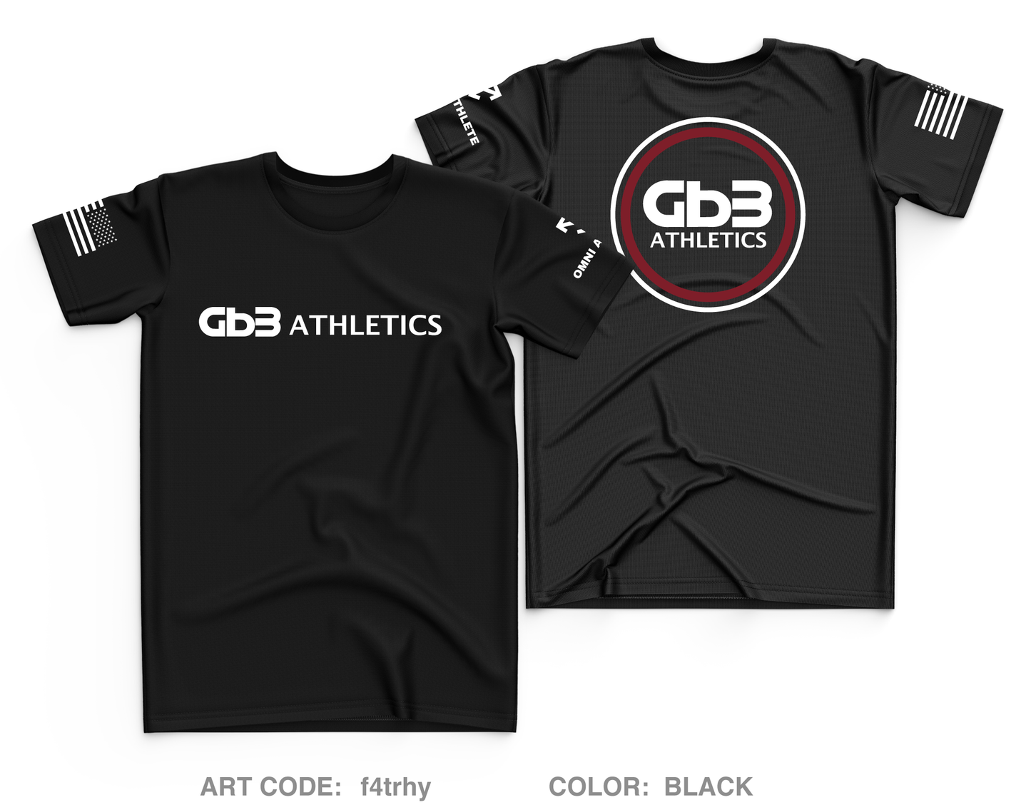 GB3 Athletics Core Men's SS Performance Tee - f4trhy